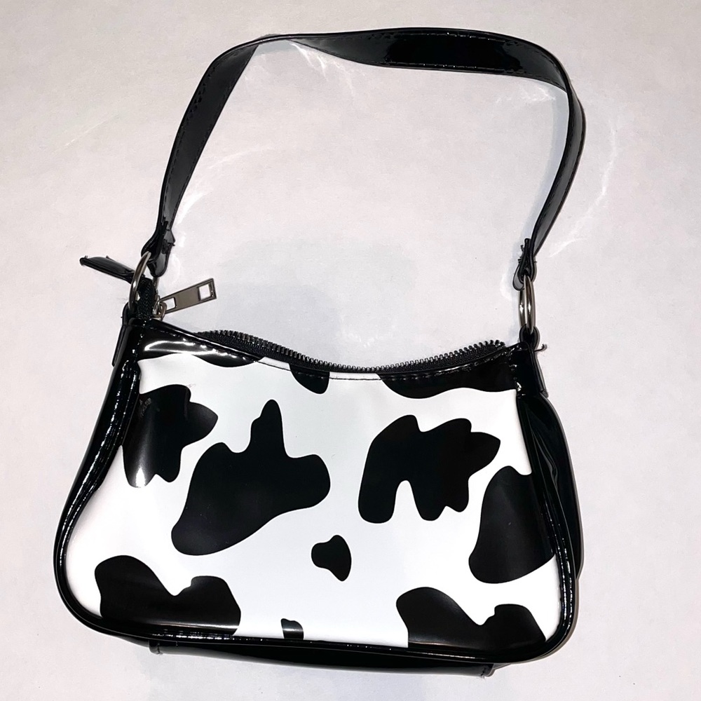 y2k cow print bag, ordered from shein 💗
